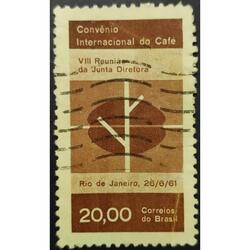 BRASIL AÑO 1961, SCOTT 925, USADA