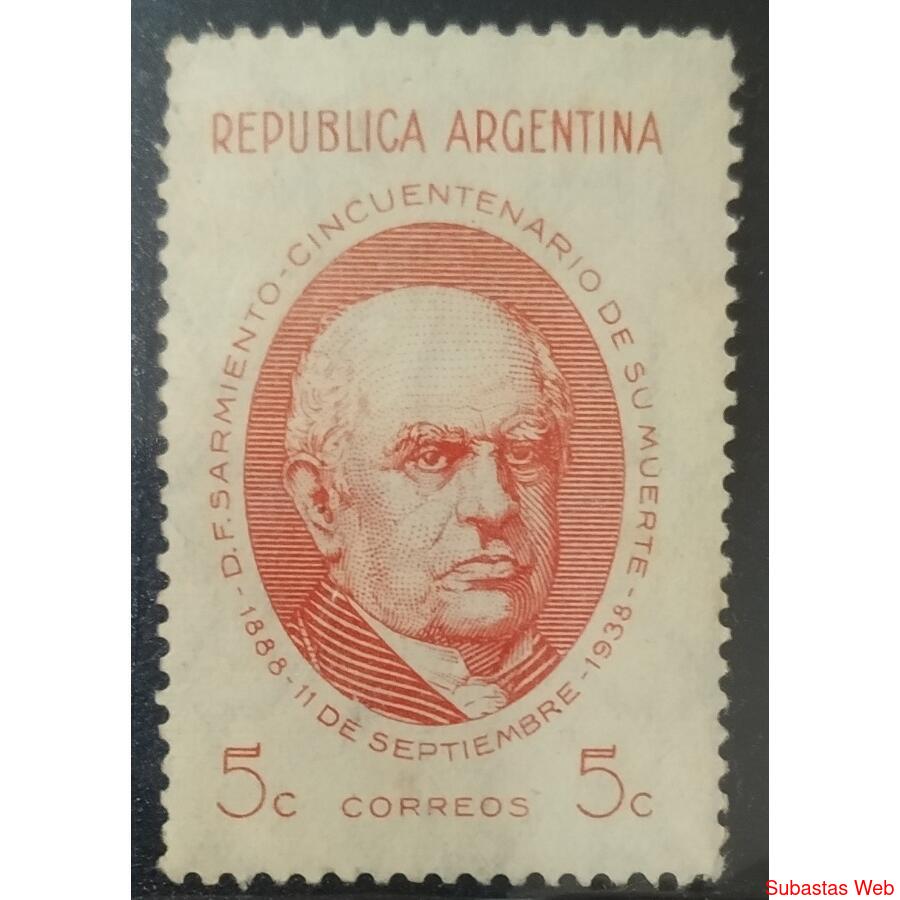 ARGENTINA AÑO 1938, GJ 819, NSG