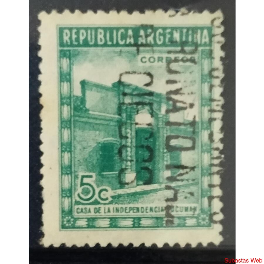 ARGENTINA AÑO 1943, GJ 901, USADA