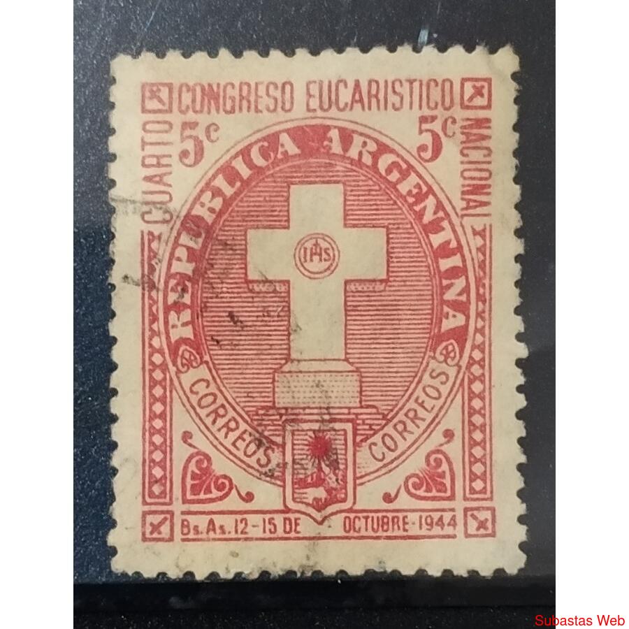ARGENTINA AÑO 1944, GJ 918 USADA