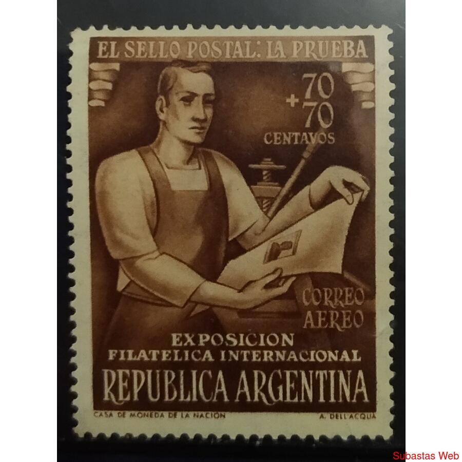 ARGENTINA AÑO 1950, GJ 989, NCGRB