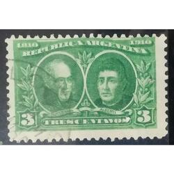 ARGENTINA AÑO 1910, GJ 303, USADA