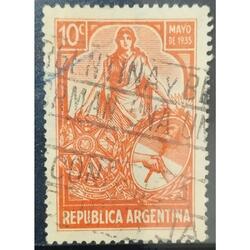 ARGENTINA AÑO 1935, GJ 733, USADA