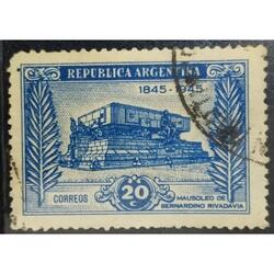 ARGENTINA AÑO 1945, GJ 925, USADA