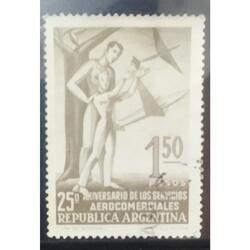 ARGENTINA AÑO 1955, GJ 1059, USADA