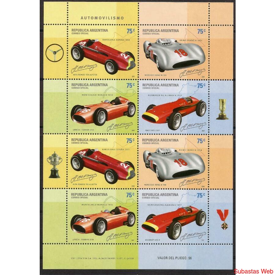 2001 - AUTOMOVILISMO -
