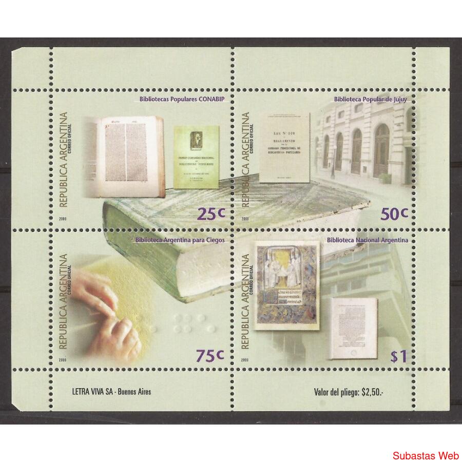 2000 - BIBLIOTECAS ARGENTINAS -