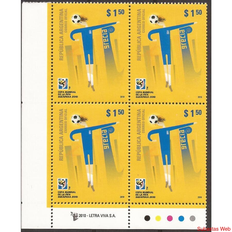 2010 - CAMPEONATO MUNDIAL DE FUTBOL EN SUDAFRICA -