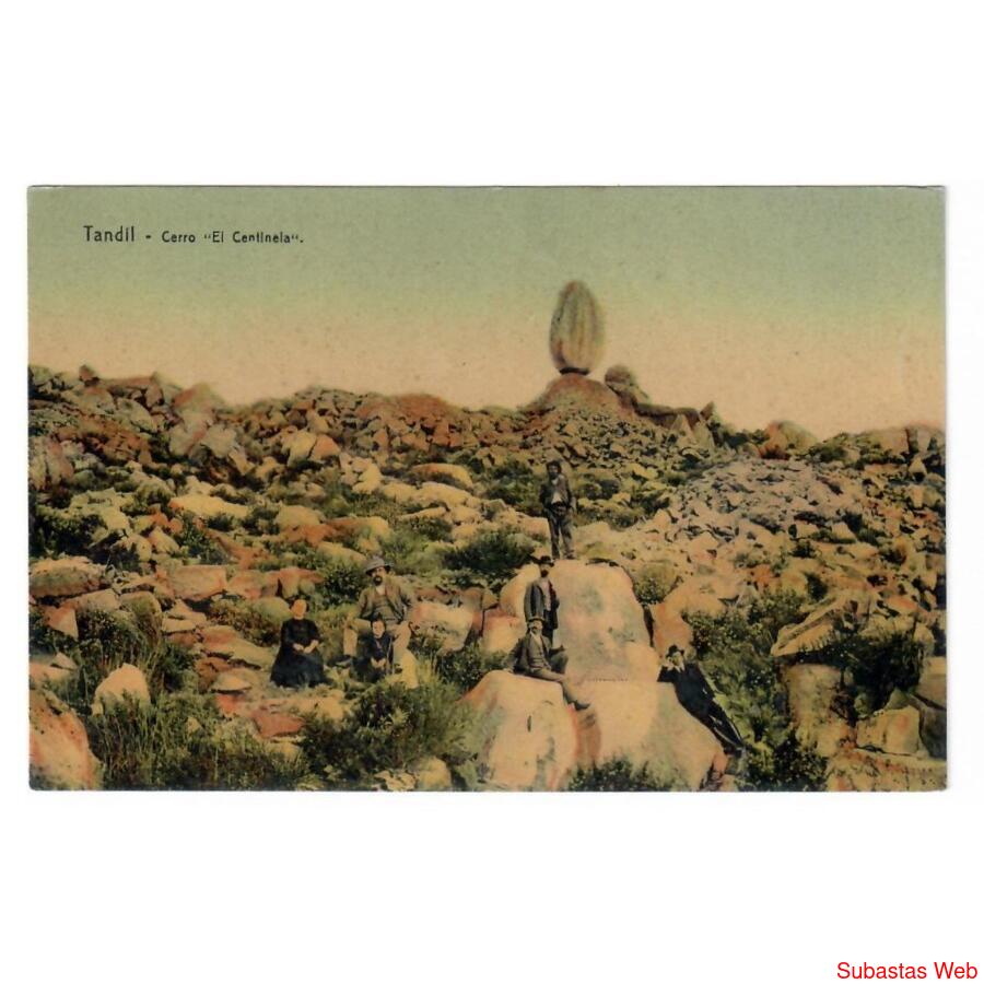 ARGENTINA • Tandil • Cerro "El Centinela" • 1914