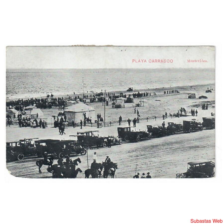 URUGUAY • Montevideo • PLAYA CARRASCO • 1906