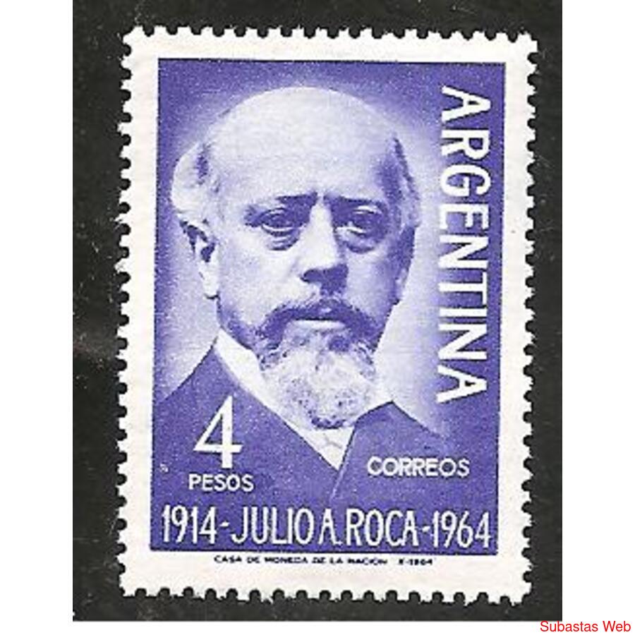ARGENTINA 1964(MT697) FALLECIMIENTO DEL GENERAL ROCA