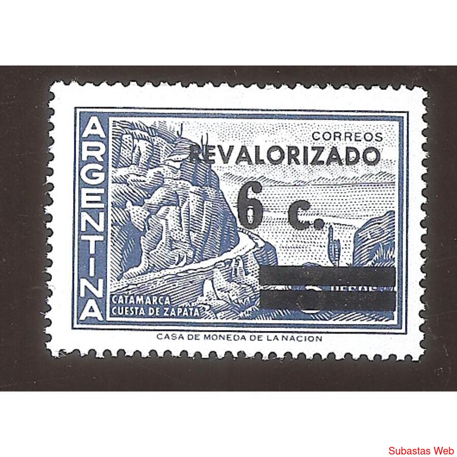 ARGENTINA 1975(MT1029) CORREO ORDINARIO: CUESTA DEL ZAPATA R