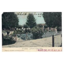 ARGENTINA • 25 de Mayo • Jardín de la Plaza Italia • 1908