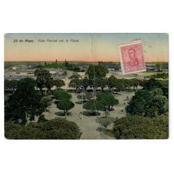 ARGENTINA • 25 de Mayo • Vista Parcial con la Plaza • 1909