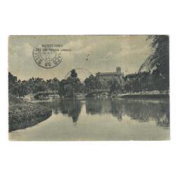 URUGUAY • MONTEVIDEO • LAGO DEL PARQUE URBANO • 1925