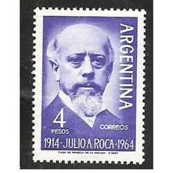 ARGENTINA 1964(MT697) FALLECIMIENTO DEL GENERAL ROCA