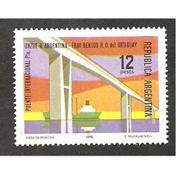 ARGENTINA 1976(MT1062) PUENTE UNZUE-FRAY BENTOS MINT