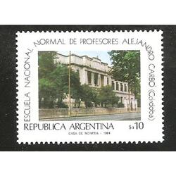ARGENTINA 1984(MT1461) ESCUELA NORMAL DE PROFESORES  MINT