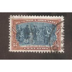 ARGENTINA  1910(157) CENTENARIO DE LA REVOLUCION  USADA