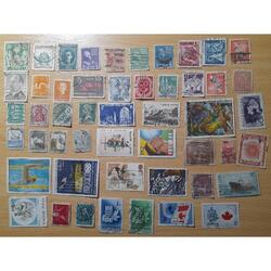 LOTE DE 50 SELLOS UNIVERSALES DIFERENTES L2