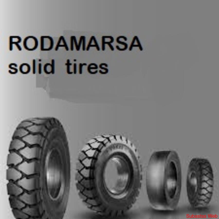 Fabrica de cubiertas macizas para autoelevadores Rodamarsa