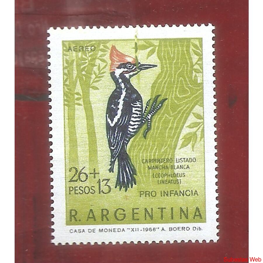 ARGENTINA 1969(A128-GZ3) PRO INFANCIA VARIEDAD CEFILOZA  MIN