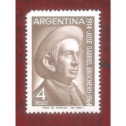 ARGENTINA 1964(686-GZa) CURA BROCHERO VARIEDAD ZEFILOZA a  M