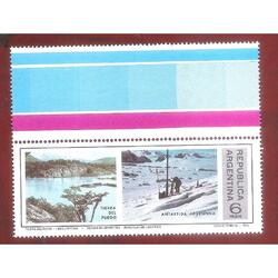ARGENTINA 1975(1037) PROVINCIA TIERRA DEL FUEGO CON COMPLEME