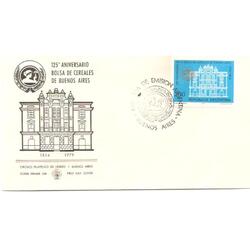 ARGENTINA 1979(1176) SOBRE PDE:  BOLSA DE CEREALES DE BS. AS