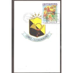 ARGENTINA 1974(995) TARJETA PDE:  FILATELIA JUVENIL