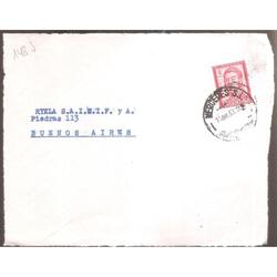 ARGENTINA  1963  SOBRE CIRCULADO  NUMERO  148J