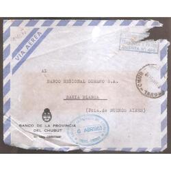ARGENTINA  1963  SOBRE CIRCULADO  NUMERO  148Ñ