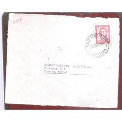 ARGENTINA  1964  SOBRE CIRCULADO  NUMERO  149A