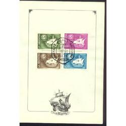 ARGENTINA 1960  TARJETA PDE  UNIN POSTAL DE LAS AMERICAS Y E