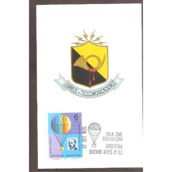 ARGENTINA  1975(1020)  TARJETA  PDE  DIA  DE LA FUERZA AEREA