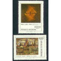 ARGENTINA 1981(1286-87)  PLASTICA ARGENTINA: