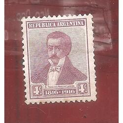 ARGENTINA 1916(200I) 100 AÑOS DE INDEPENDENCIA  FILI HV  NUE
