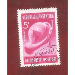 ARGENTINA 1939(400) XI CONGRESO POSTAL  USADA