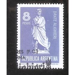 ARGENTINA 1965(718) DANTE ALIGHIERI  USADA