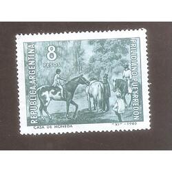 ARGENTINA 1966(728)  PINTORES ARGENTINOS  MINT