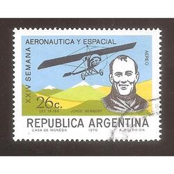 ARGENTINA  1970(A136) SEMANA E LA AERONAUTICA, USADA