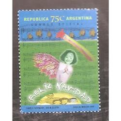 ARGENTINA  1998(2216)  NAVIDAD  NUEVA SIN GOMA