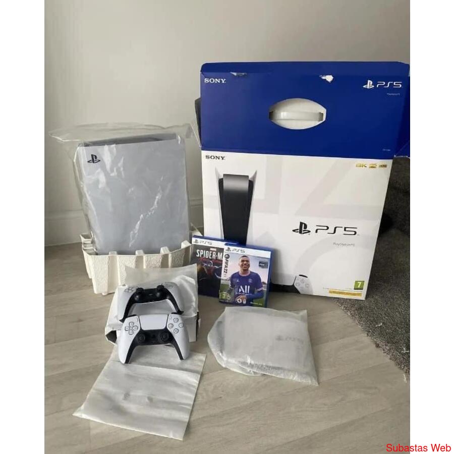 BRAND NEW PLAYSTATION 5 COMES DIGITAL AND DISC SALE