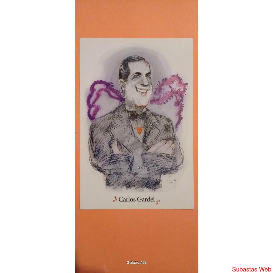 Entero Postal Carlos Gardel