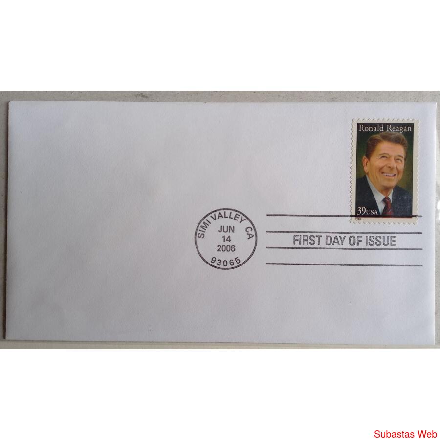 Sobre USA FDC Ronald Reagan