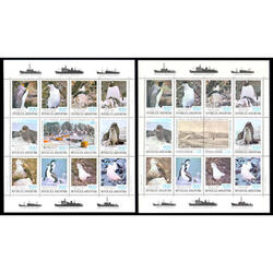 ARGENTINA GJHB43 + GJHB44 ANTÁRTICA BLOQUES MINT. U$30.00