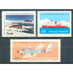 ARGENTINA GJ1978/1980 *TRATADO ANTÁRTICO* SERIE MINT. U$8.00