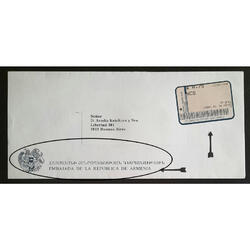 ARGENTINA. ETIQUETA LABEL DE VALOR VARIABLE *COLOR ROSA* RRR