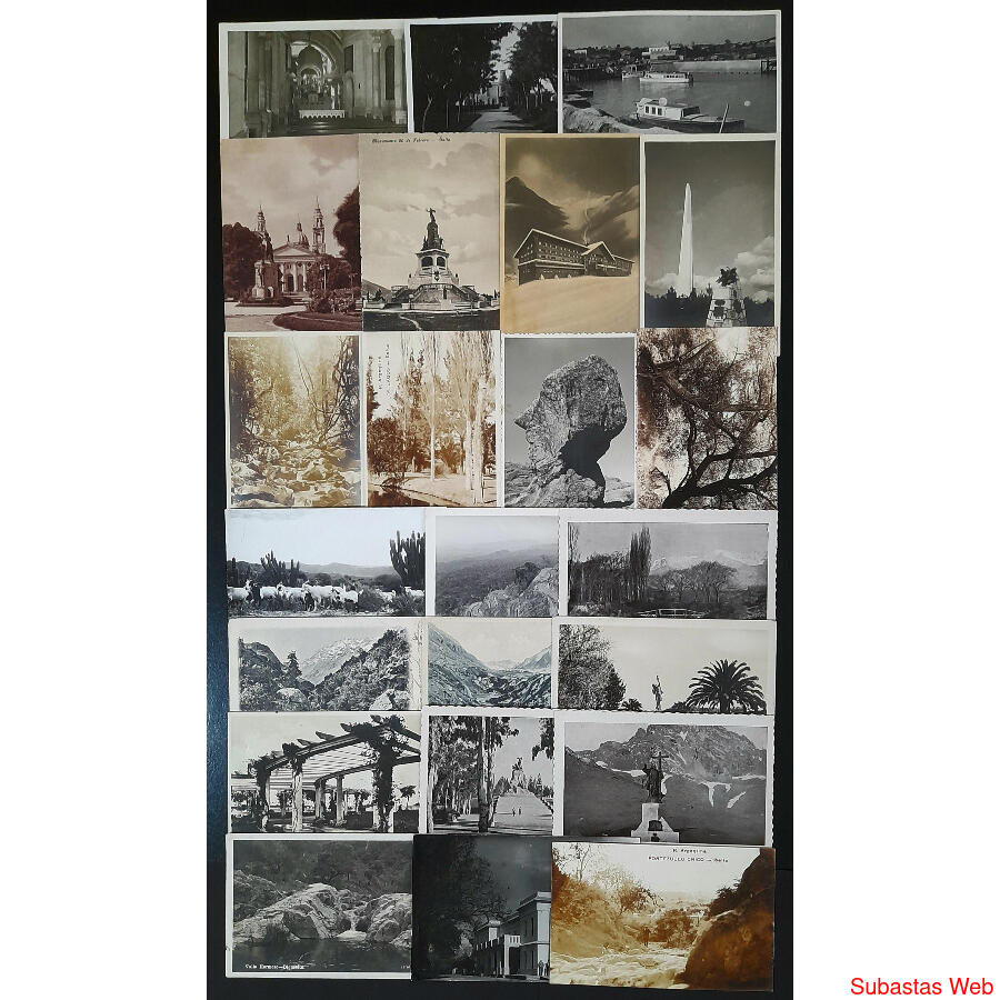 ARGENTINA. HERMOSO LOTE DE 23 ANTIGUAS FOTO POSTALES @2