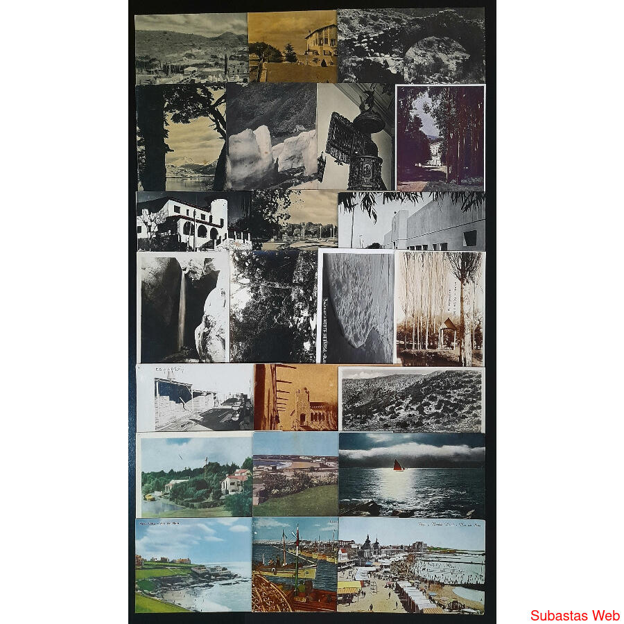 ARGENTINA. HERMOSO LOTE DE 23 ANTIGUAS FOTO POSTALES @3